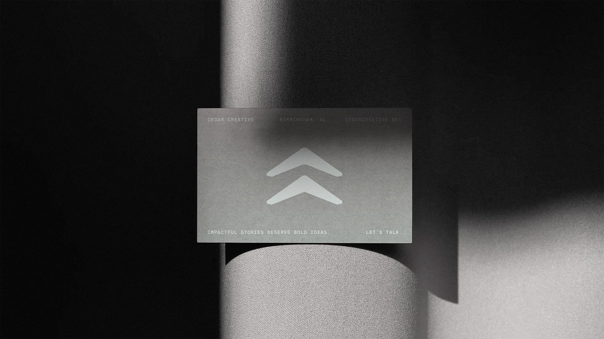Cedar Creative business card