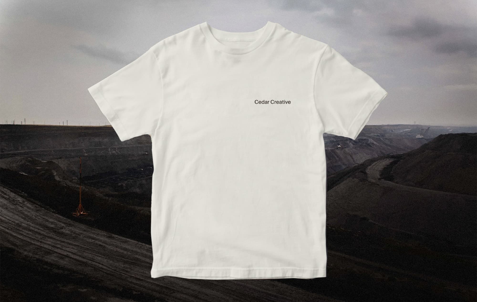Cedar Creative crew t-shirt